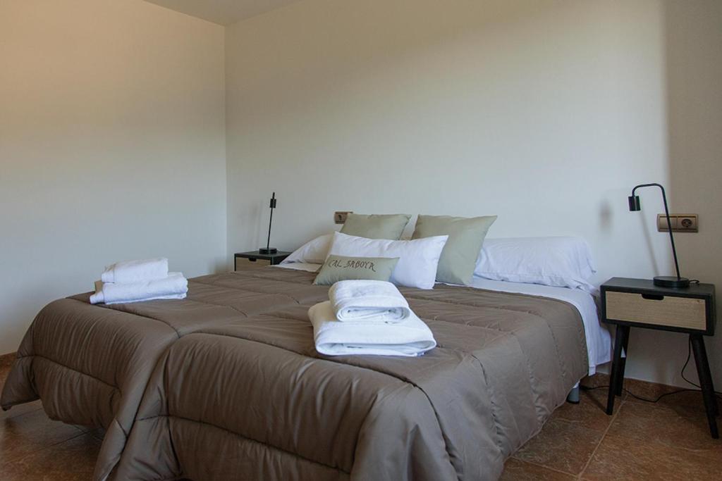 Casa Cal Saboya Pension Espunyola Buitenkant foto