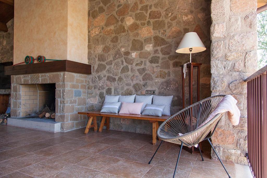 Casa Cal Saboya Pension Espunyola Buitenkant foto